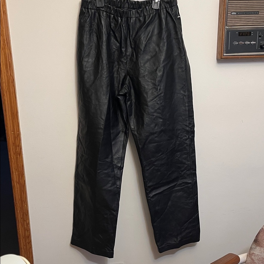 Chadwicks Black Leather Pants